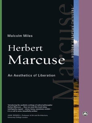 cover image of Herbert Marcuse
